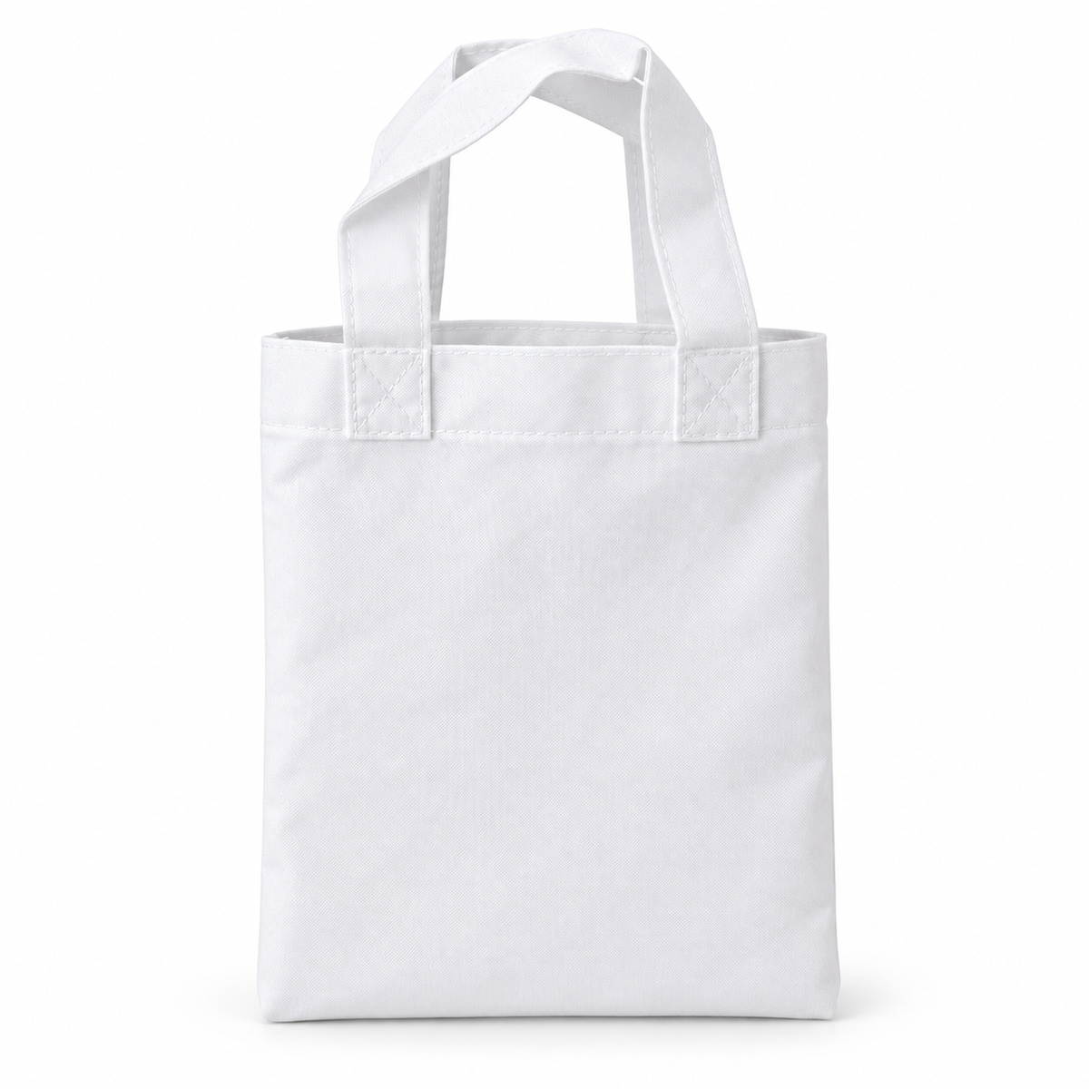 Mini White Sublimation Tote Bag Blank – 20 x 25cm