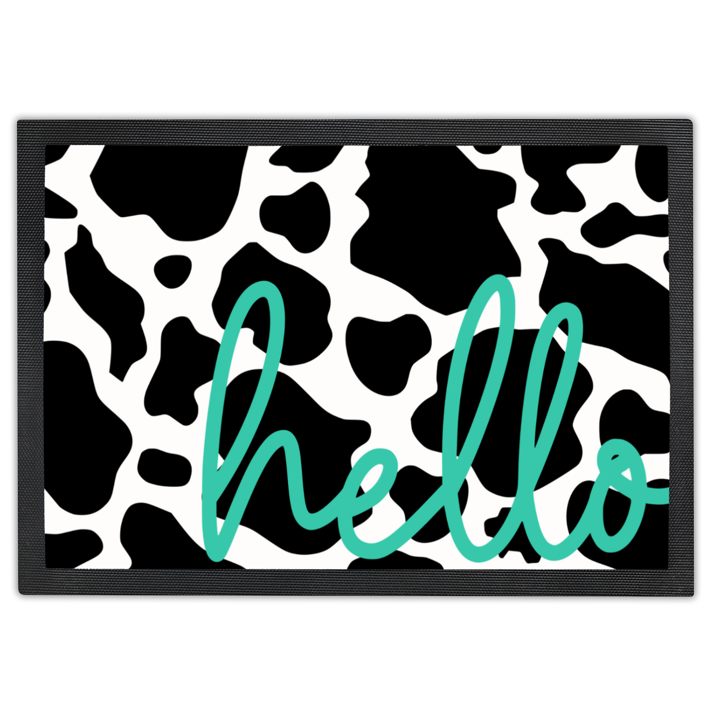 Doormat with Rubber Border
