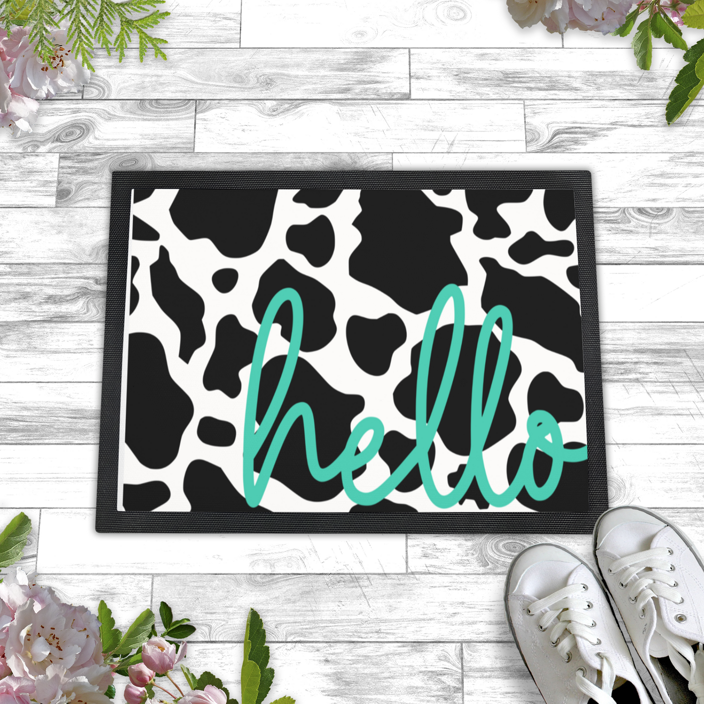 Doormat with Rubber Border