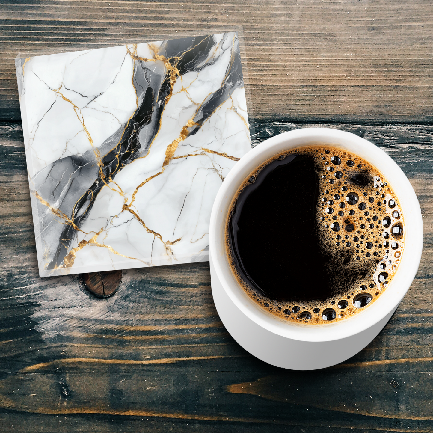 Square Glass Coaster