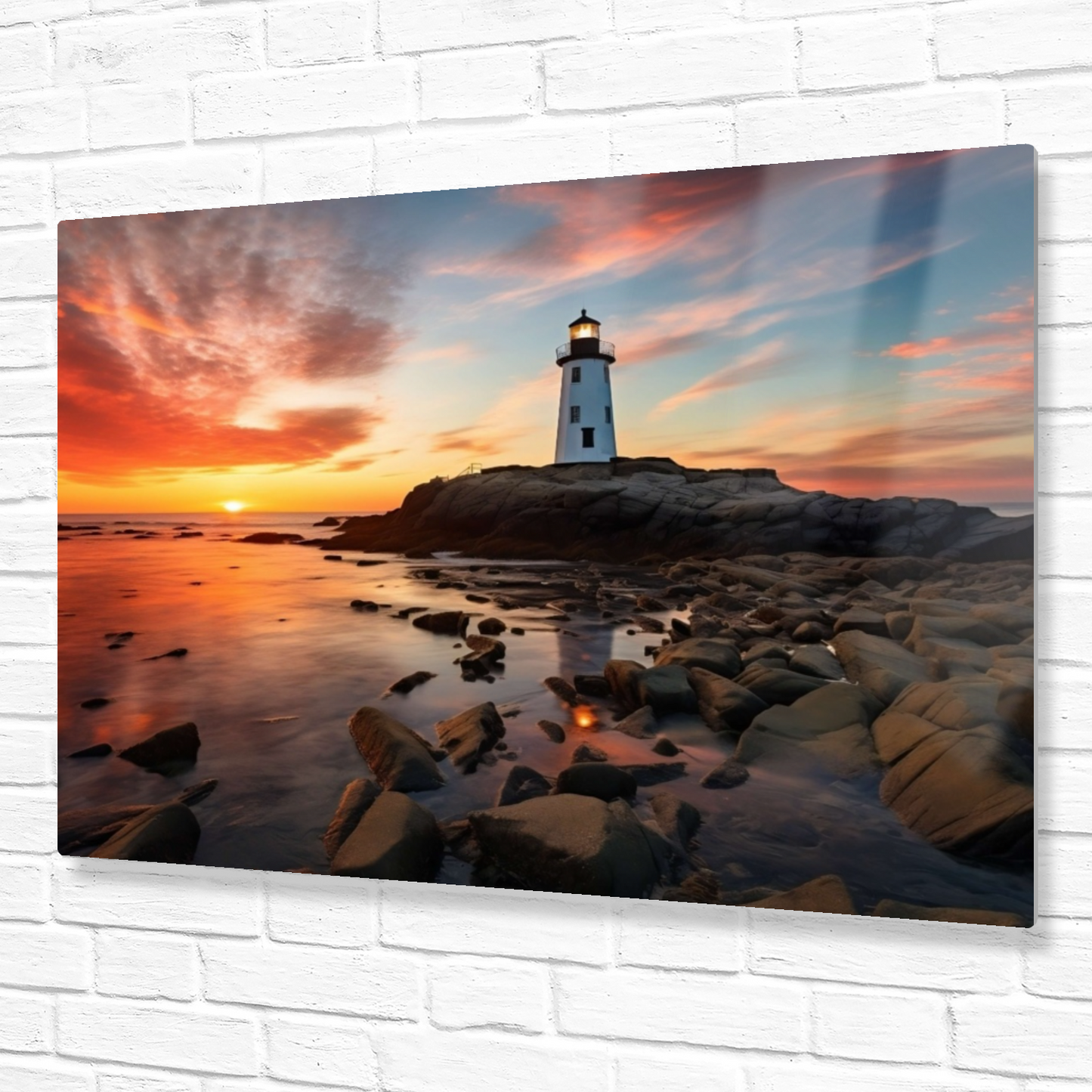 Metal Wall Prints High Gloss Landscape