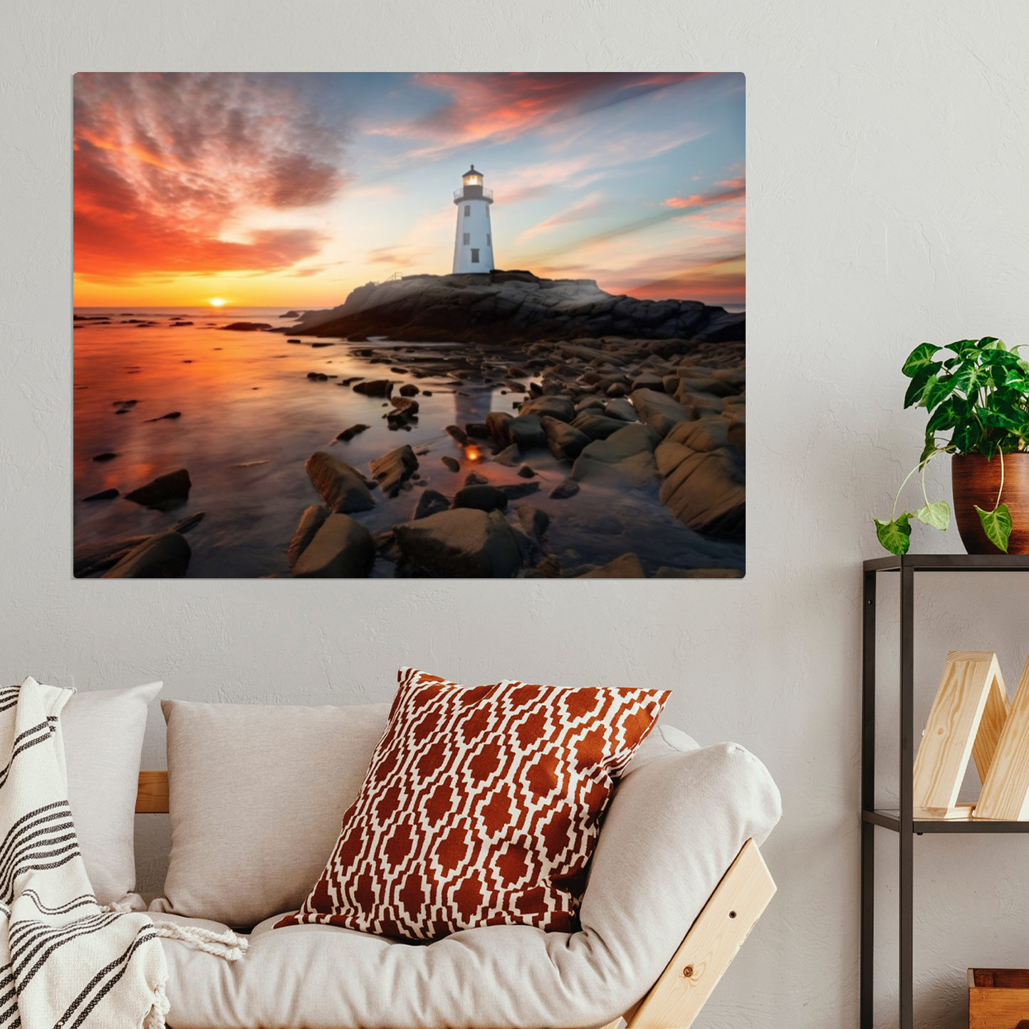 Metal Wall Prints High Gloss Landscape