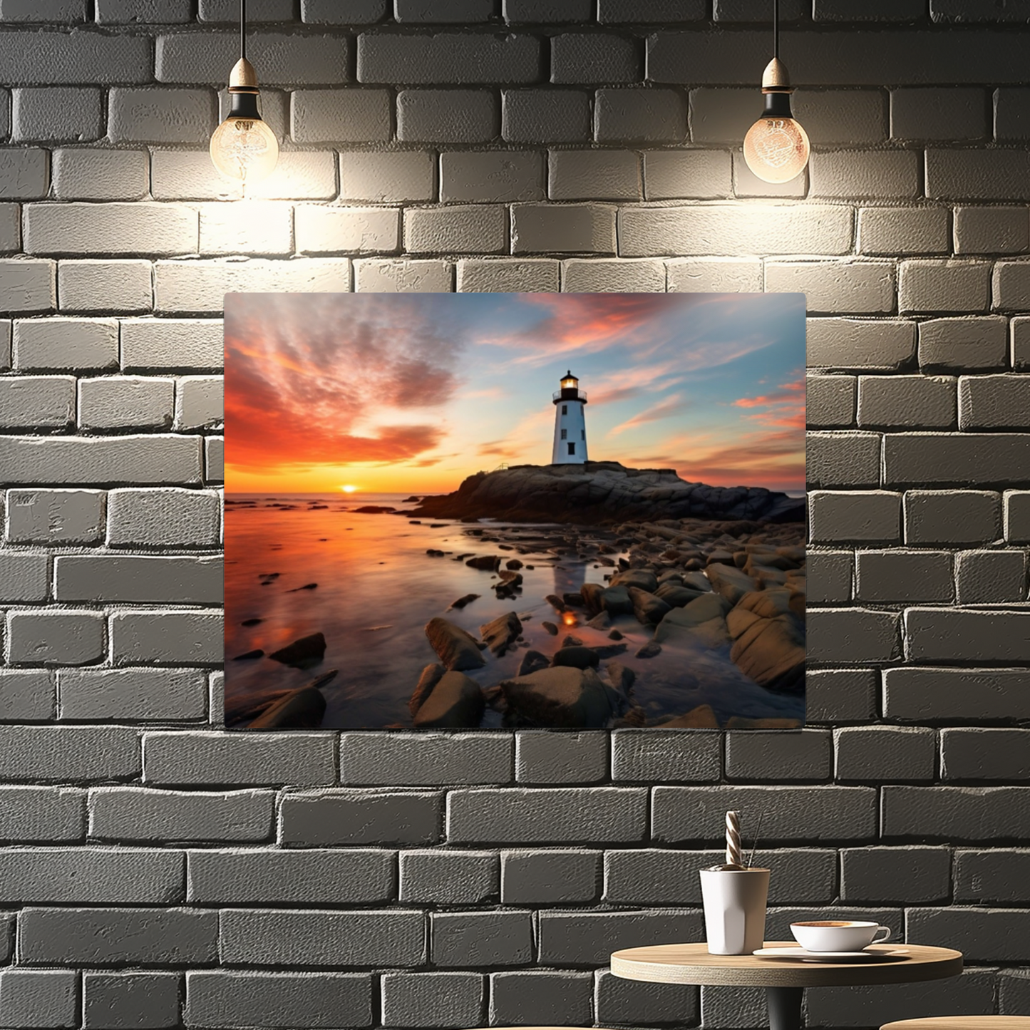 Metal Wall Prints High Gloss Landscape