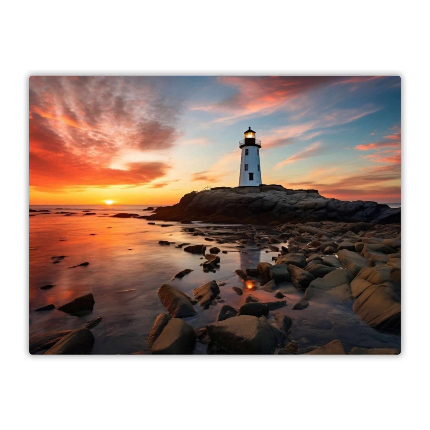Metal Wall Prints High Gloss Landscape