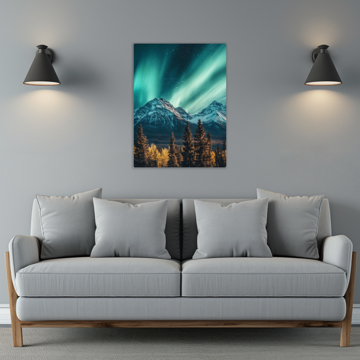 Metal Wall Prints High Gloss Portrait