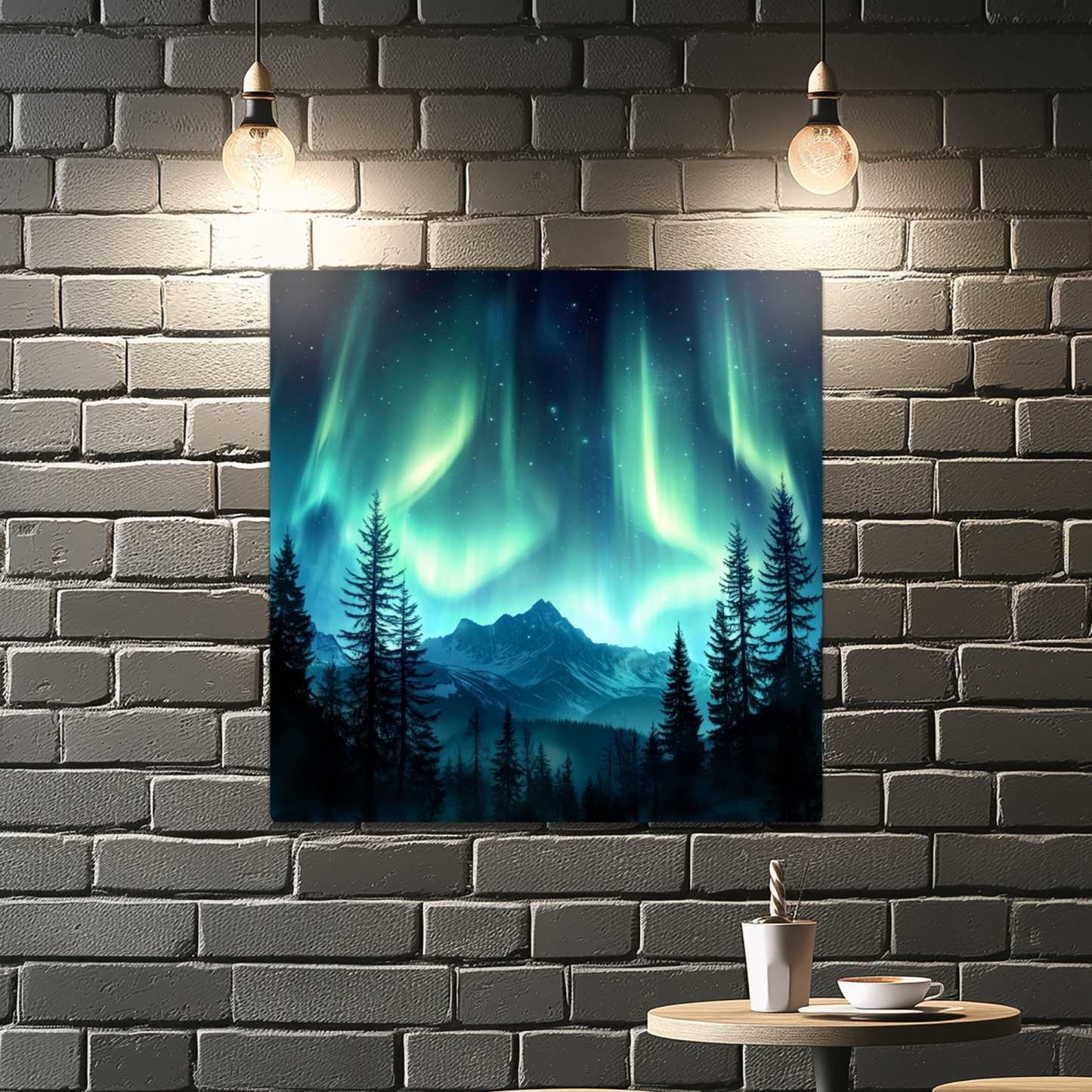 Metal Wall Prints High Gloss Square