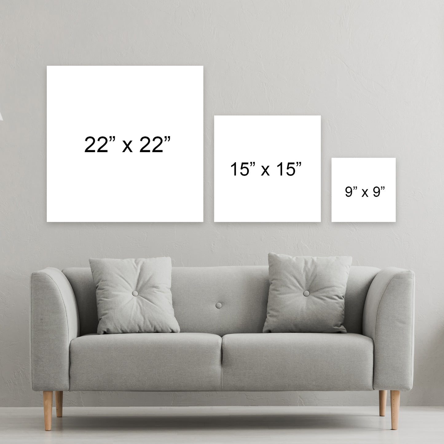 Metal Wall Prints High Gloss Square