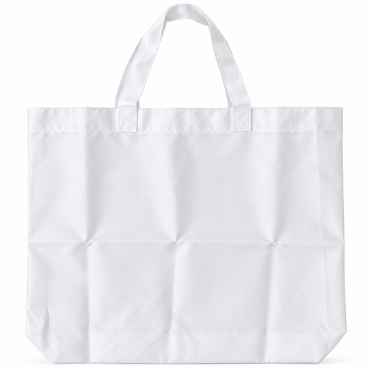 Large White Sublimation Shopping Bag Blank – 42 x 45cm