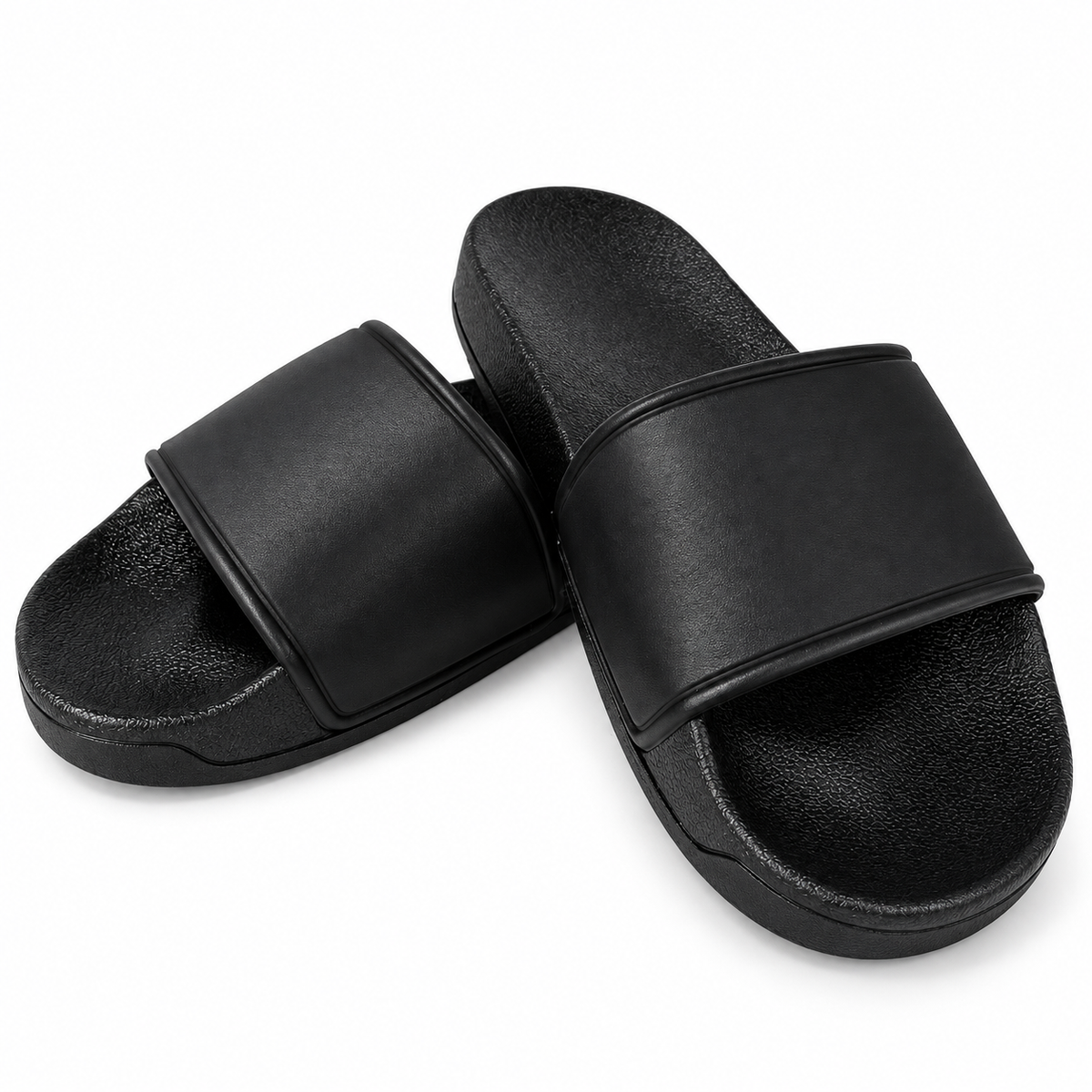 Black DTF Printable Blank Sliders – Sizes 36–47