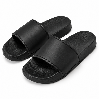 Black DTF Printable Blank Sliders – Sizes 36–47