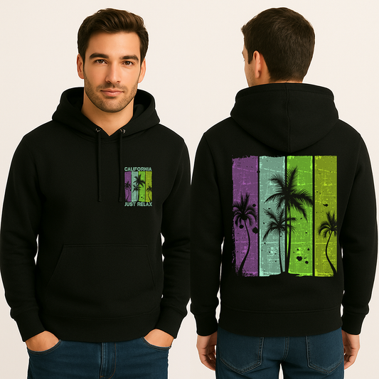 DTF Gildan 18500 Unisex Hoodie Front & Back Print