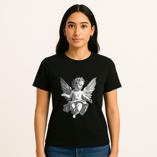 DTF Gildan Ladies 5000L T Shirt Front Print