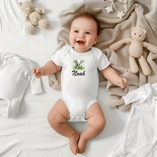 Baby Bodysuit Short Sleeved