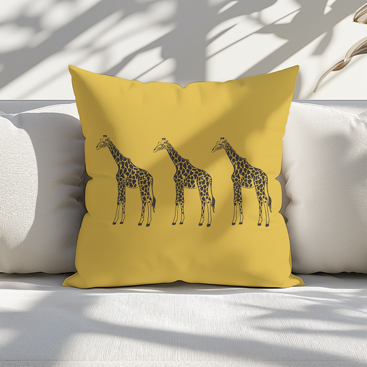 Poly Linen Throw Cushion Double Sided Print