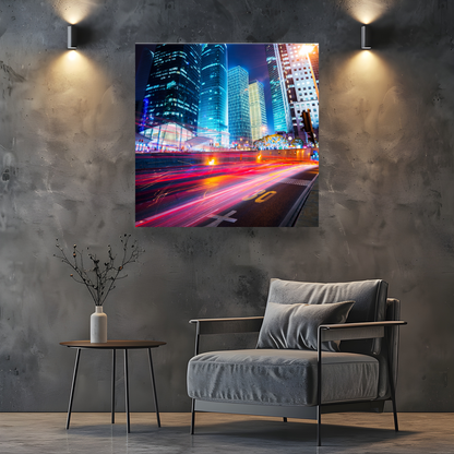 Canvas Fram Wall Art Square