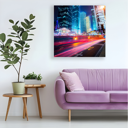 Canvas Fram Wall Art Square