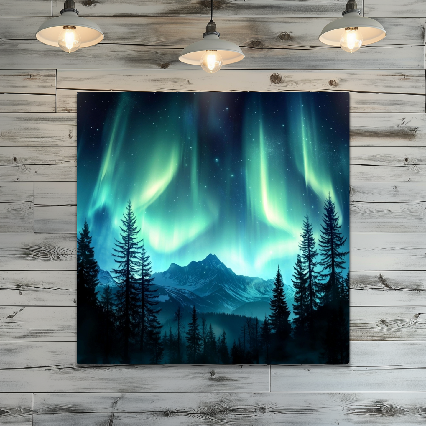 Metal Wall Prints High Gloss Square