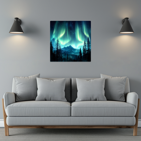 Metal Wall Prints High Gloss Square