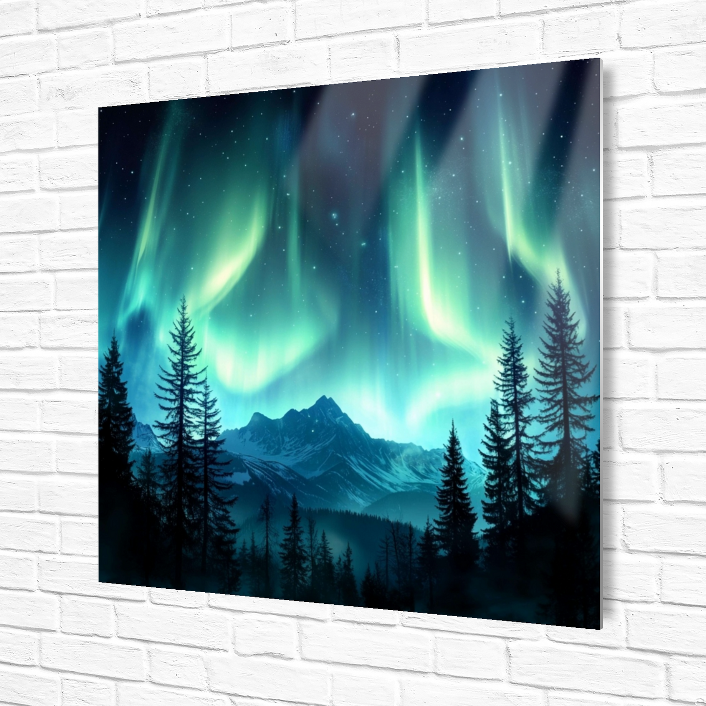 Metal Wall Prints High Gloss Square