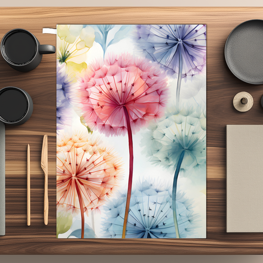 All Over Print Half Panama 100% Cotton Tea Towel