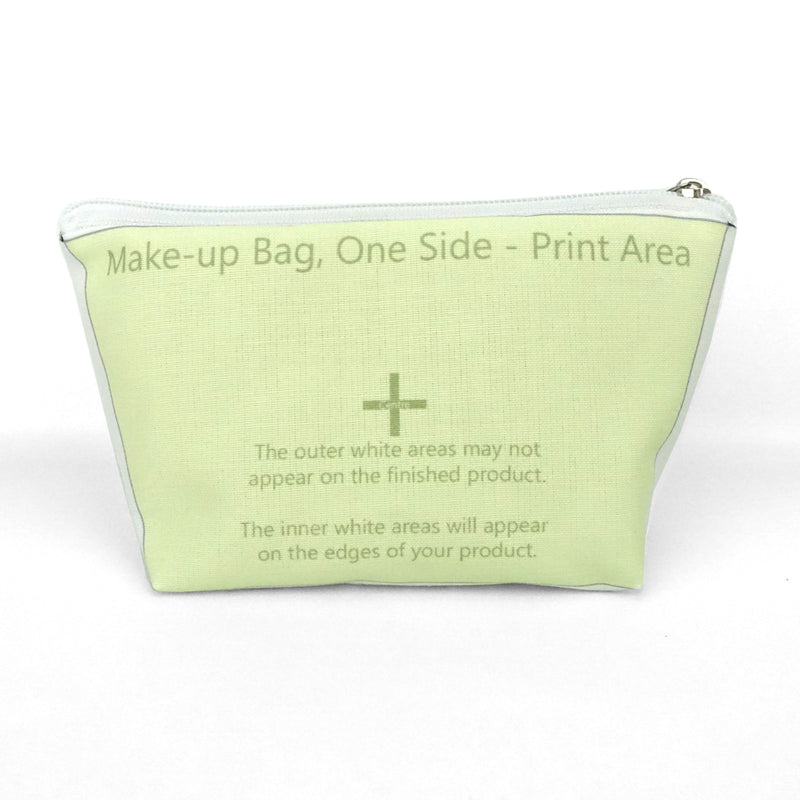 Poly Linen Make Up Bag 21 x 14cm